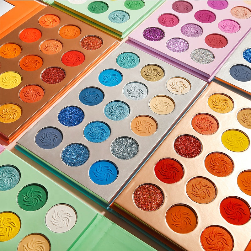 15 Highly Pigmented Eyeshadow Palette Amber Esthetics Makeup Studio 15 Highly Pigmented Eyeshadow Palette Amber Esthetics Makeup Studio