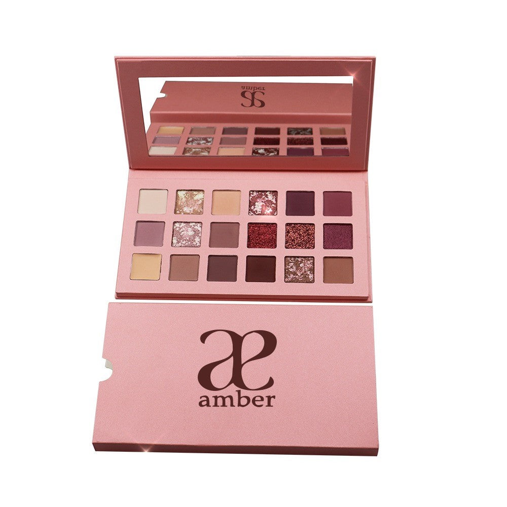 18 Pigmented Eyeshadow Palette