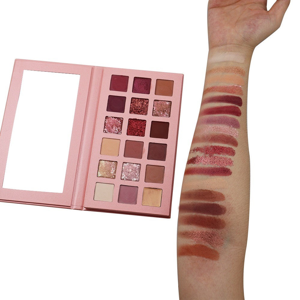 18 Pigmented Eyeshadow Palette
