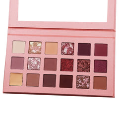 18 Pigmented Eyeshadow Palette