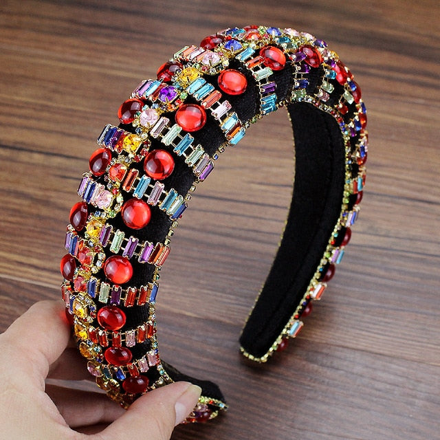 Gorgeous Baroque Rhinestone Hairbands