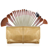 22pcs Golden Makeup Brushes Kit