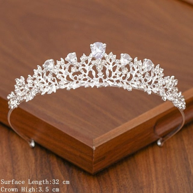 Bridal Tiara Hair Crown Wedding Hair Accessories