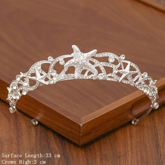 Bridal Tiara Hair Crown Wedding Hair Accessories