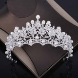 Elegant Pearl Bridal Crown
